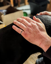 Nocturne // black diamond band