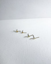 SAMPLE SALE SILVER ESTIVA STUDS