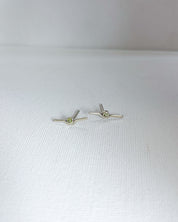 SAMPLE SALE SILVER ESTIVA STUDS