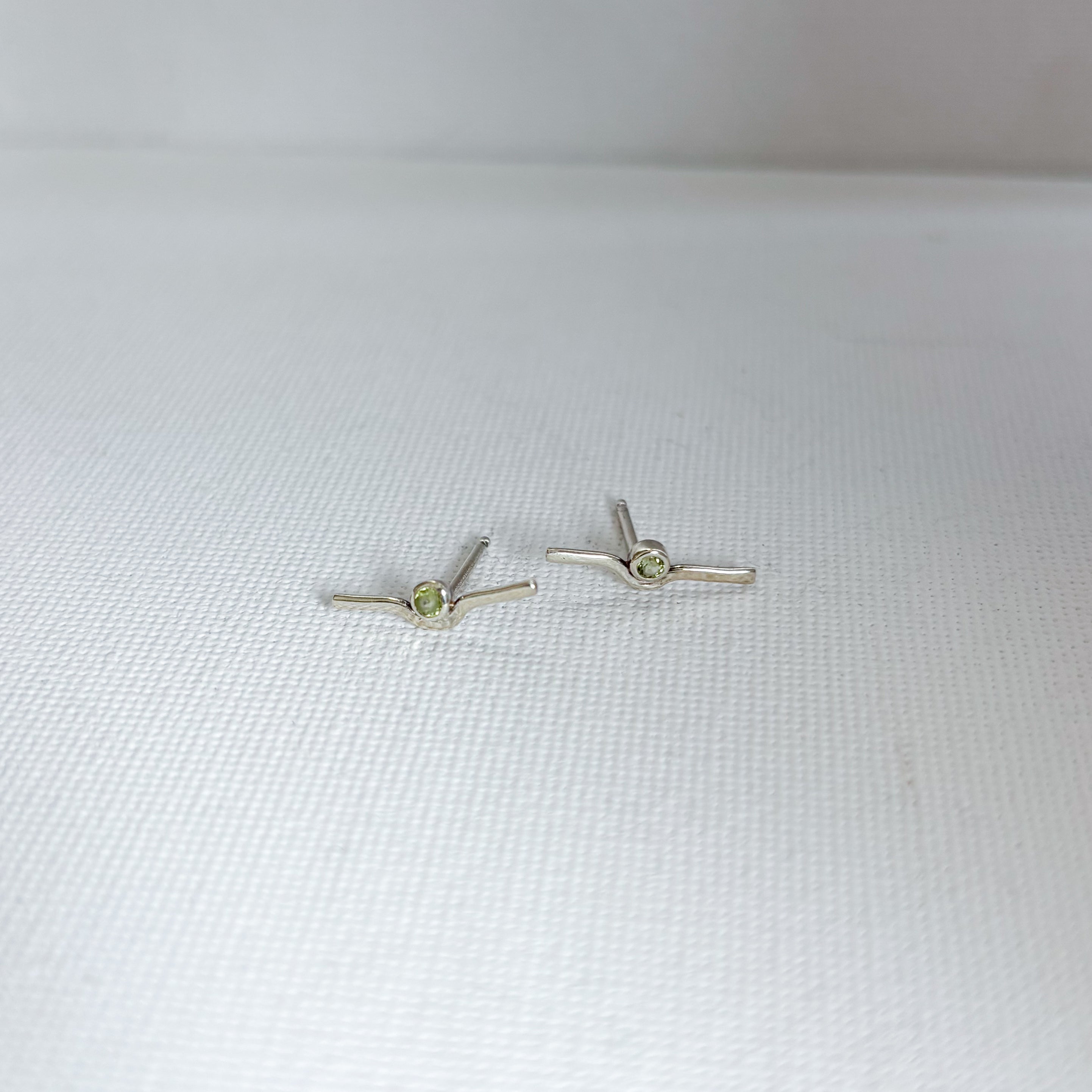 SAMPLE SALE SILVER ESTIVA STUDS