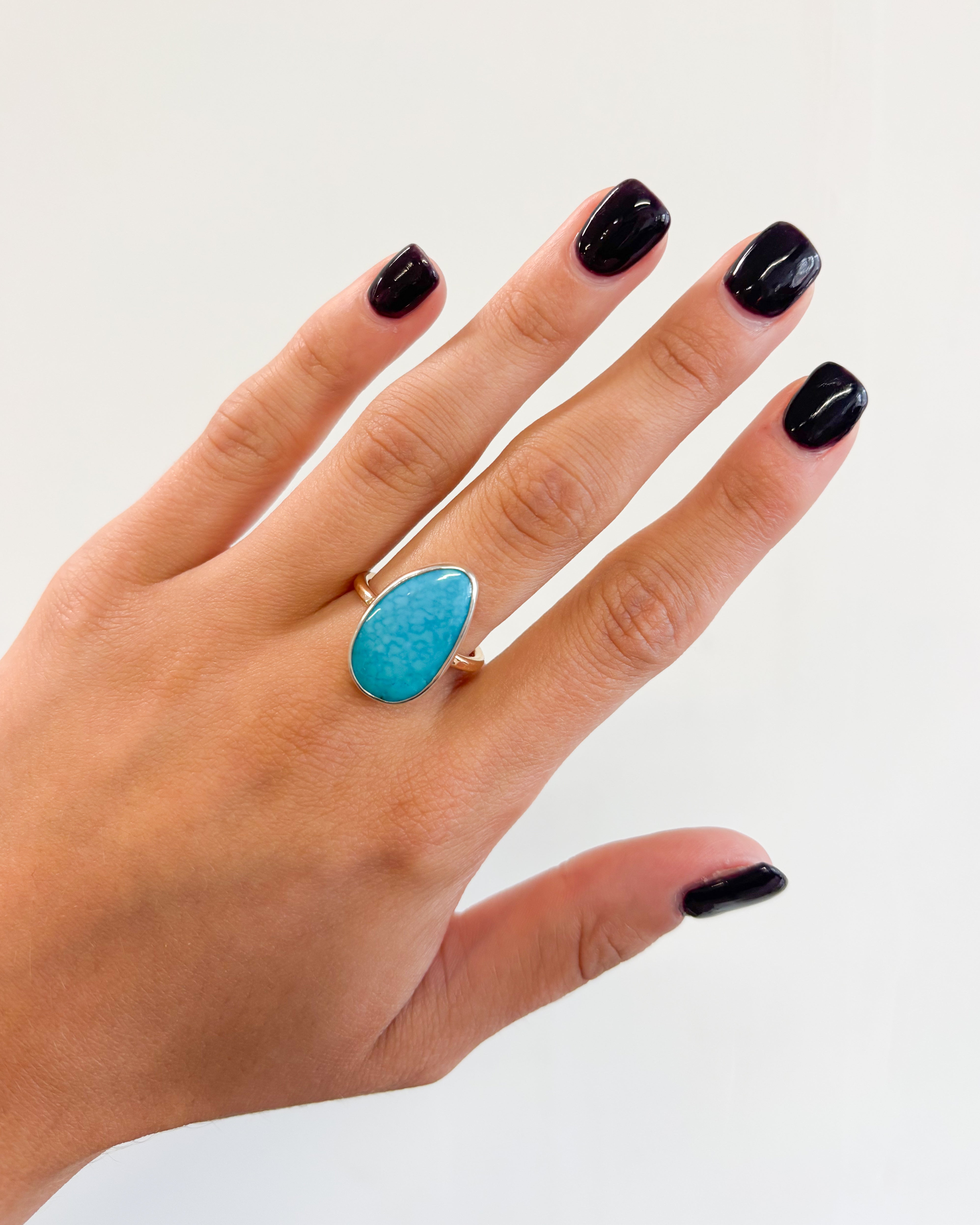 AMULET RING// turquoise
