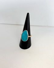 AMULET RING// turquoise