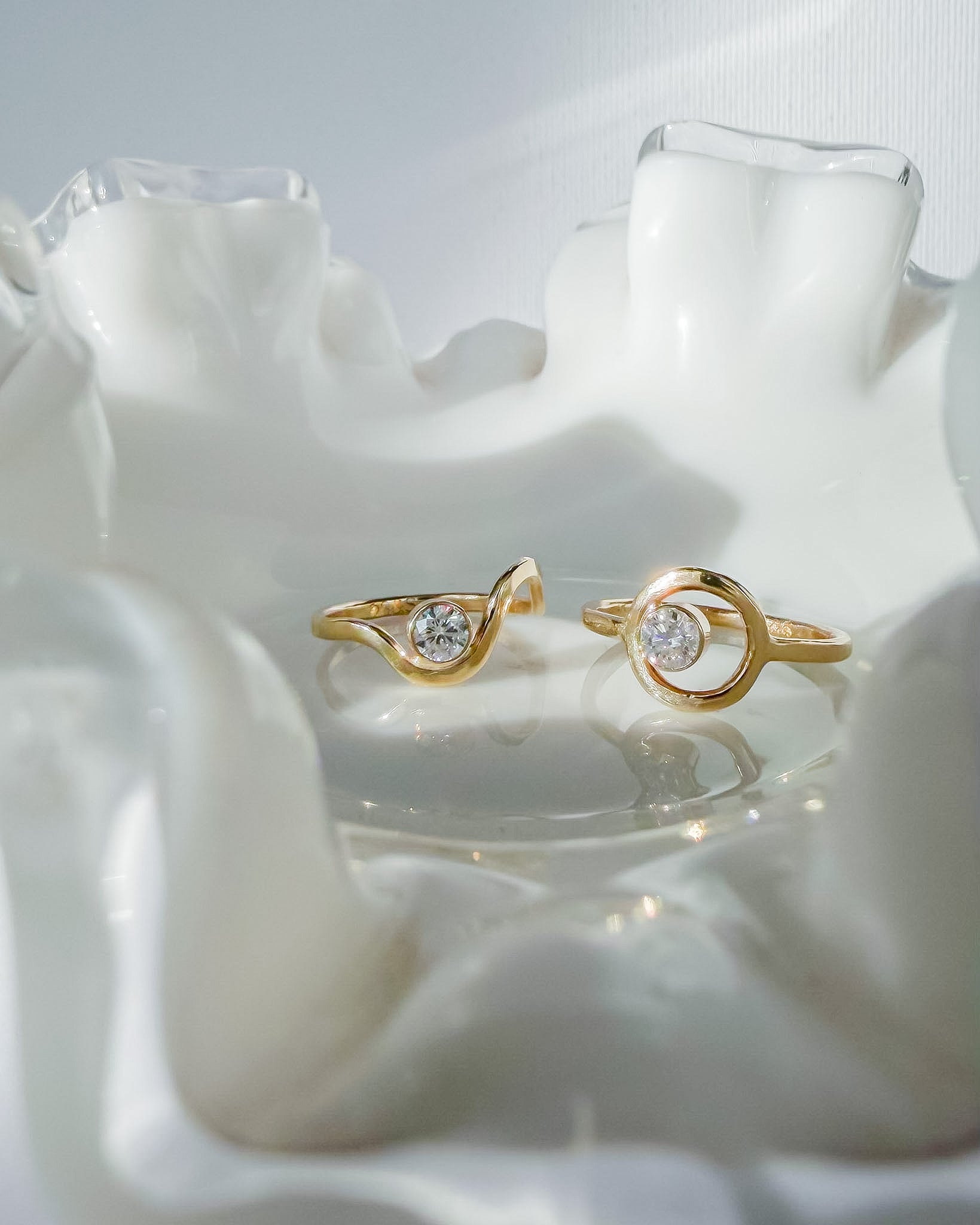 HALO// diamond solitaire