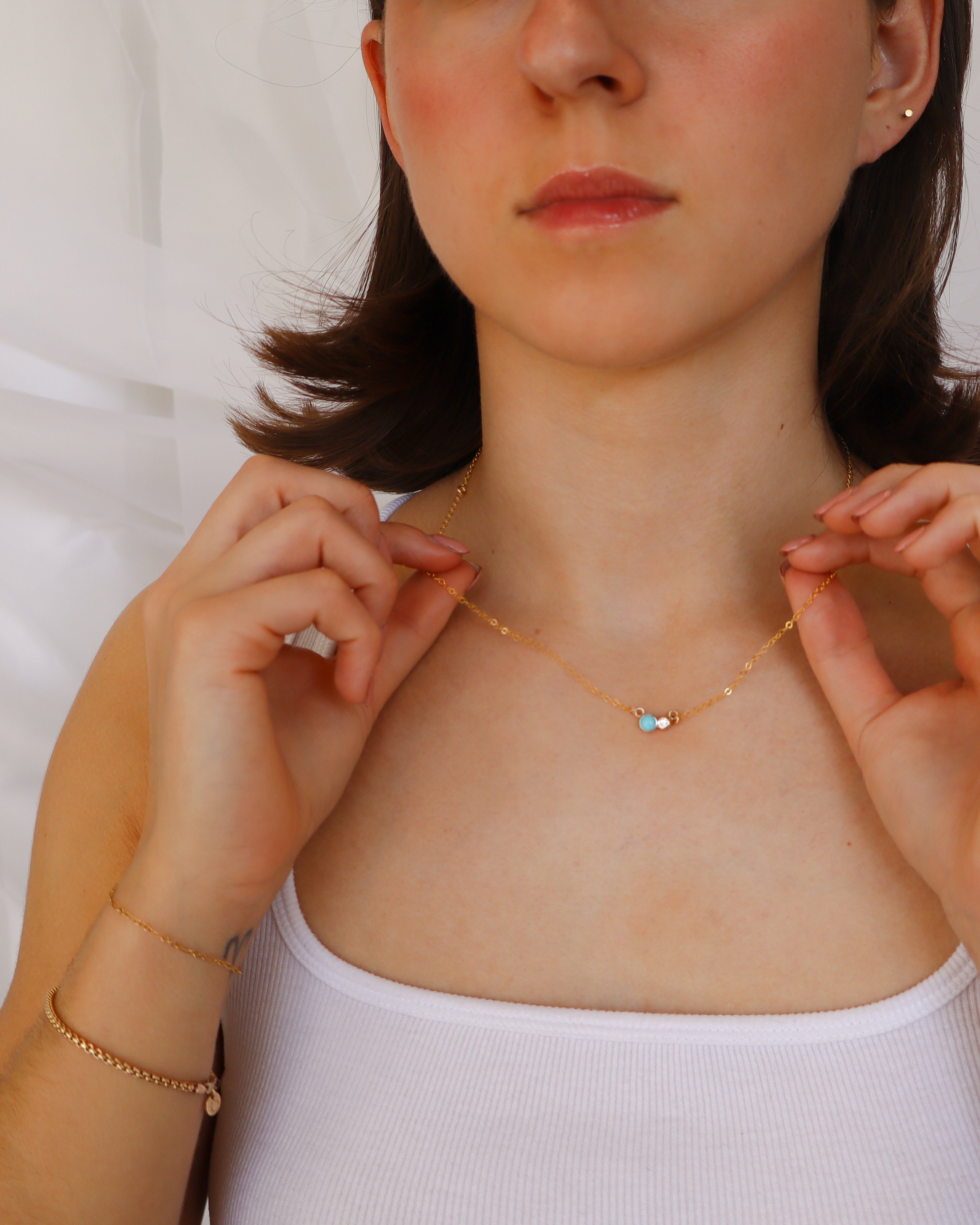 LUMINARY// shadow and light necklace