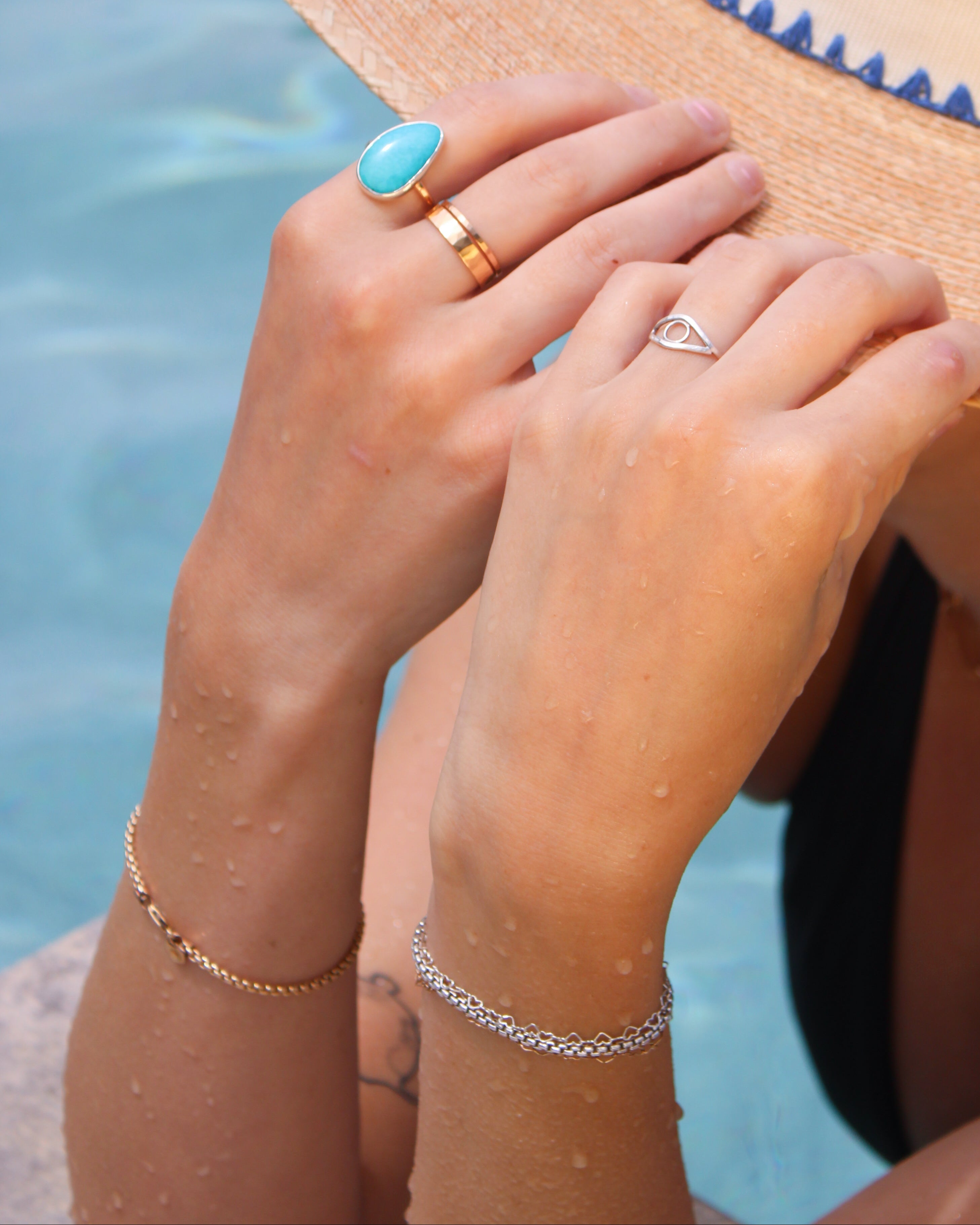 SAIL// box chain bracelet