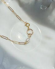 COAST// pearl anklet