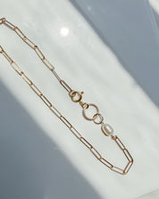 COAST// pearl anklet