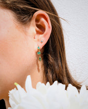 EMERALD CITY // drop earrings