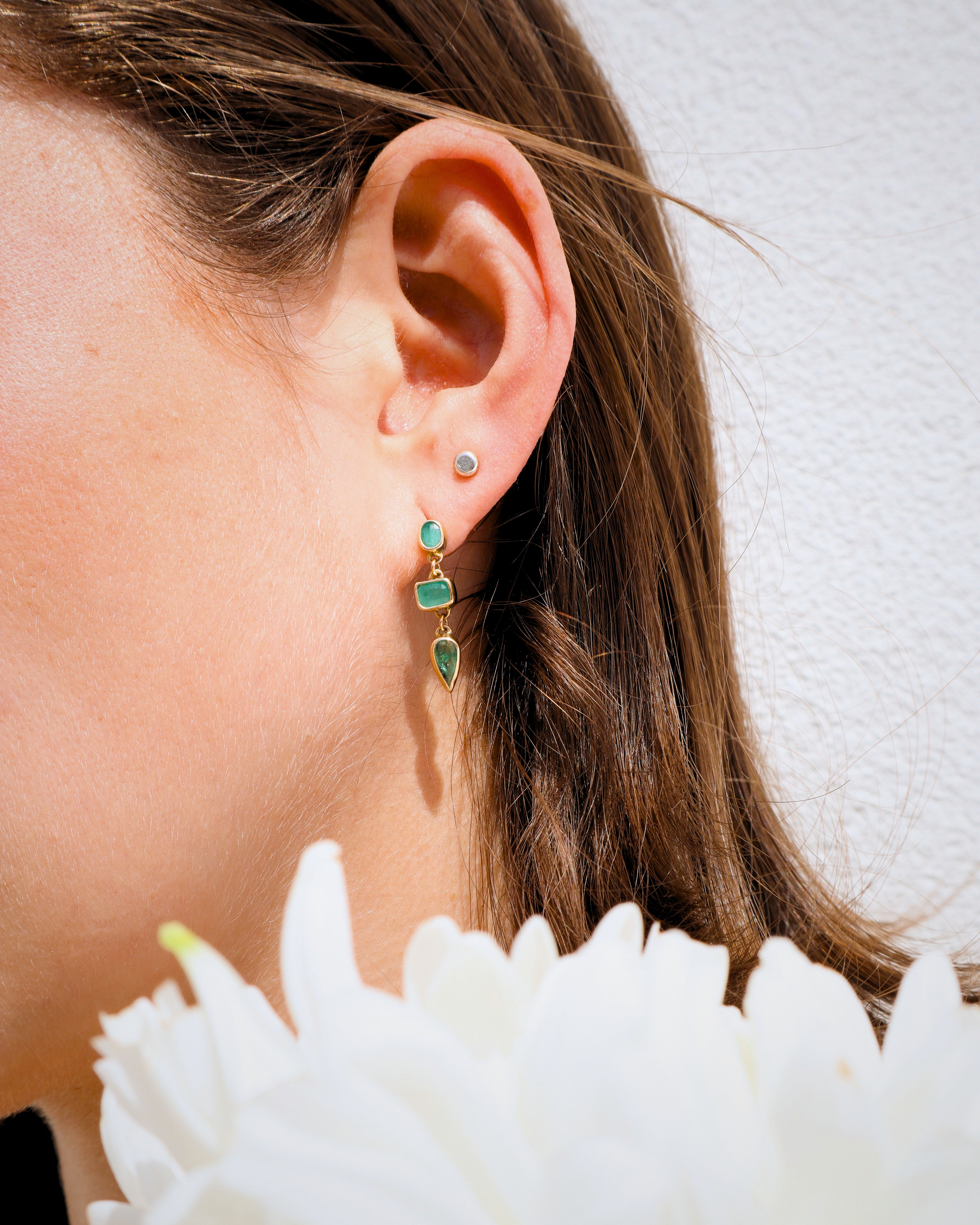 EMERALD CITY // drop earrings