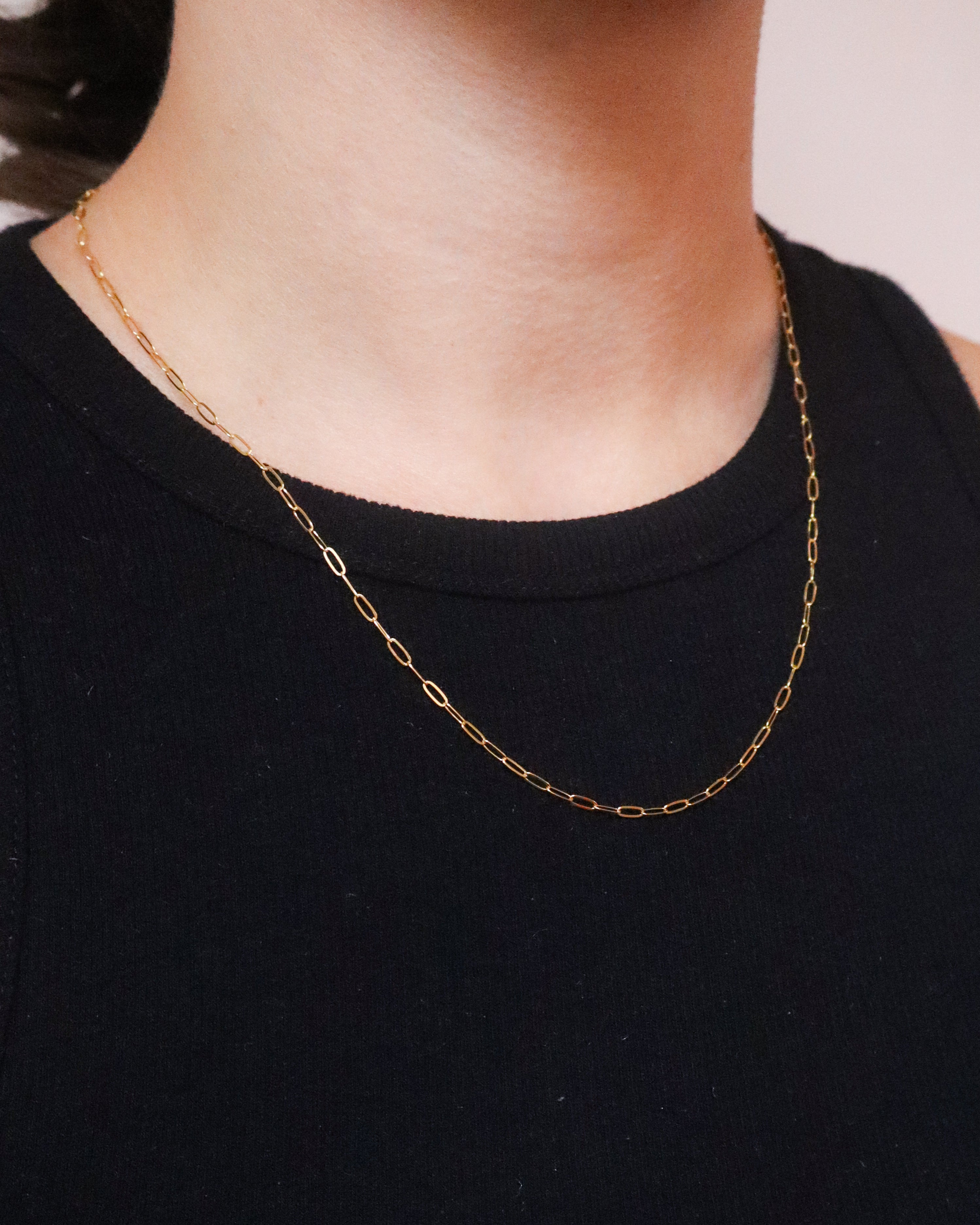 TINY PAPERCLIP // single chain