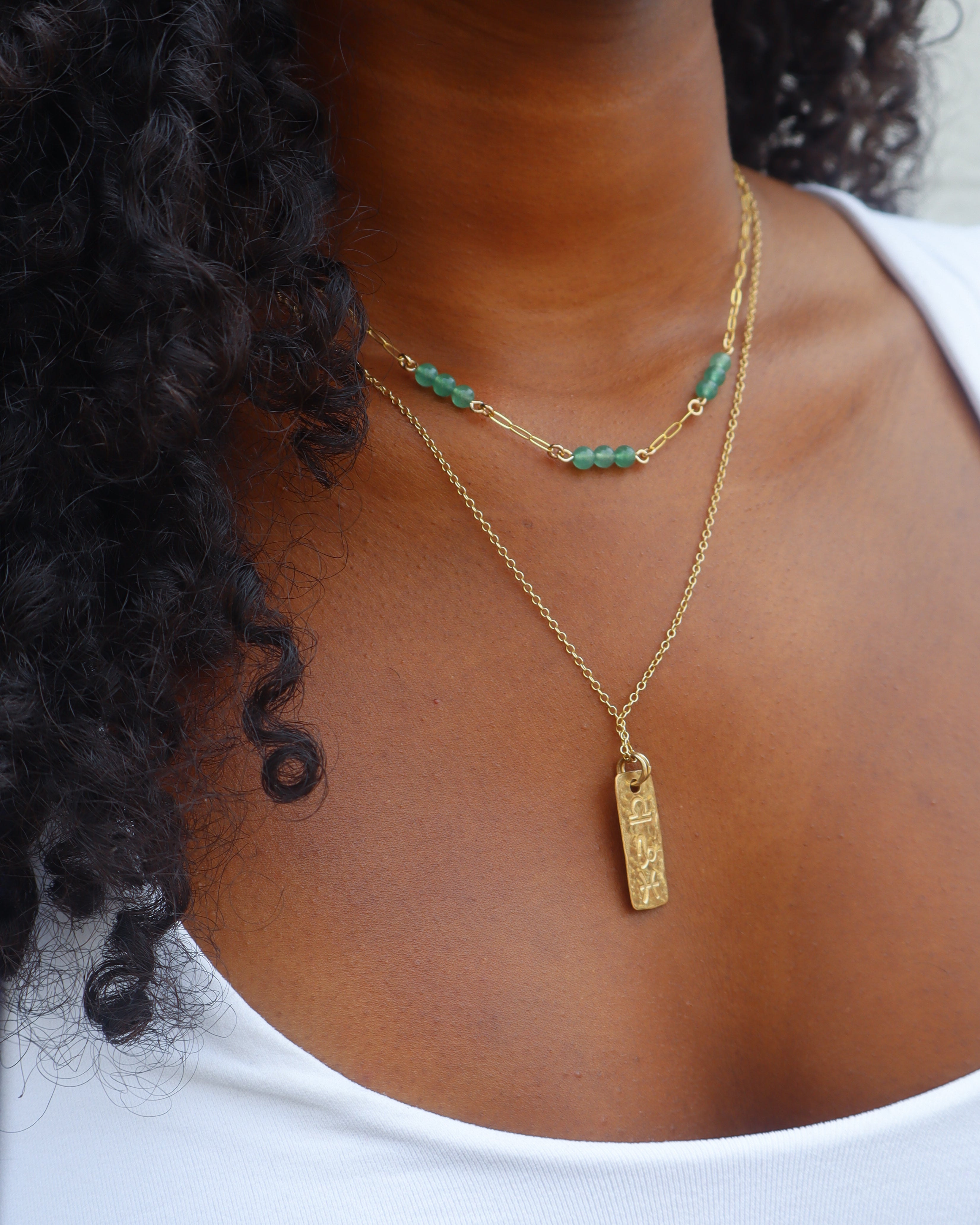 NUIT// green aventurine
