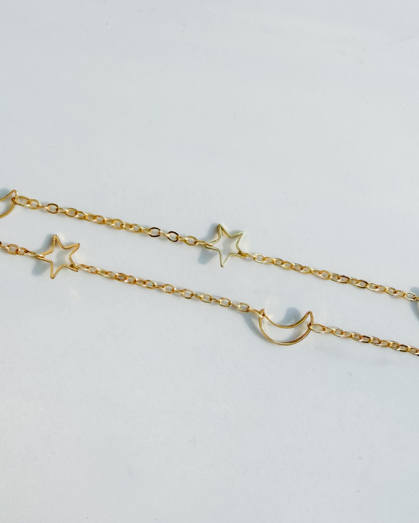 MOON + STARS // anklet