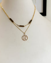 LEO// classic zodiac necklace