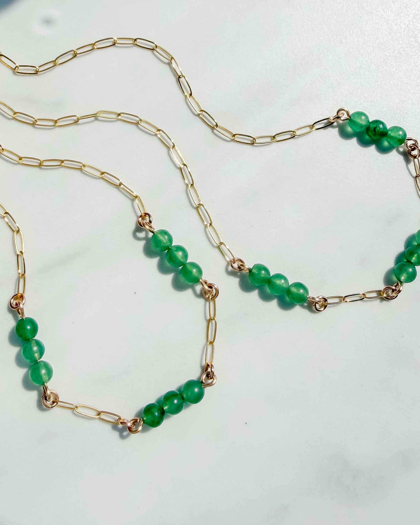 NUIT// green aventurine