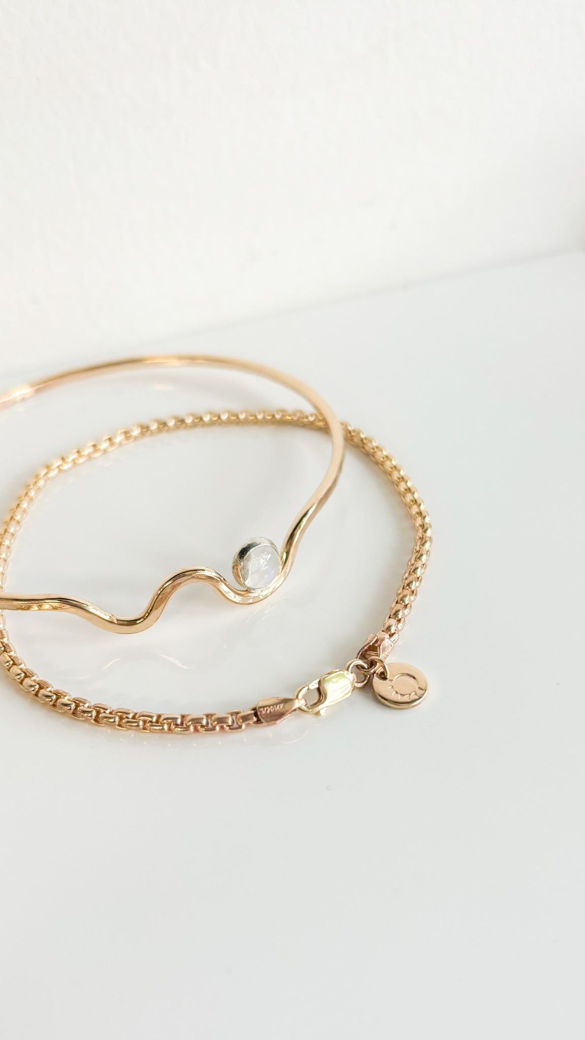 SAIL// box chain bracelet