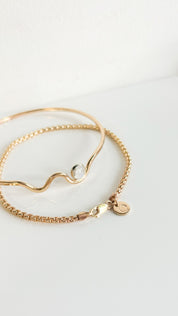 SAIL// box chain bracelet