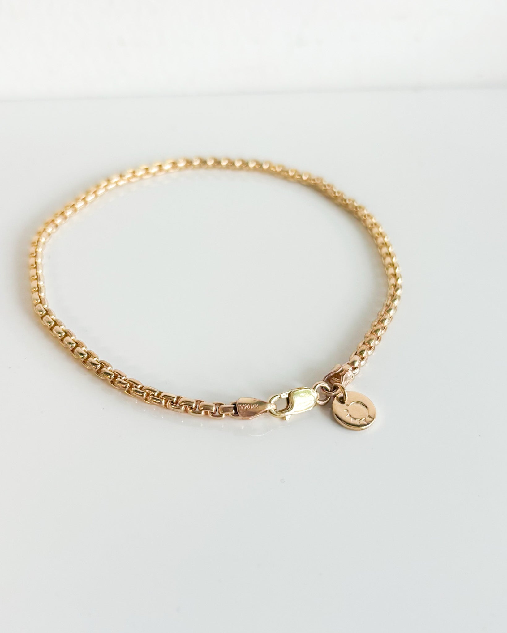 SAIL// box chain bracelet