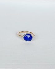 AMULET RING// lapis