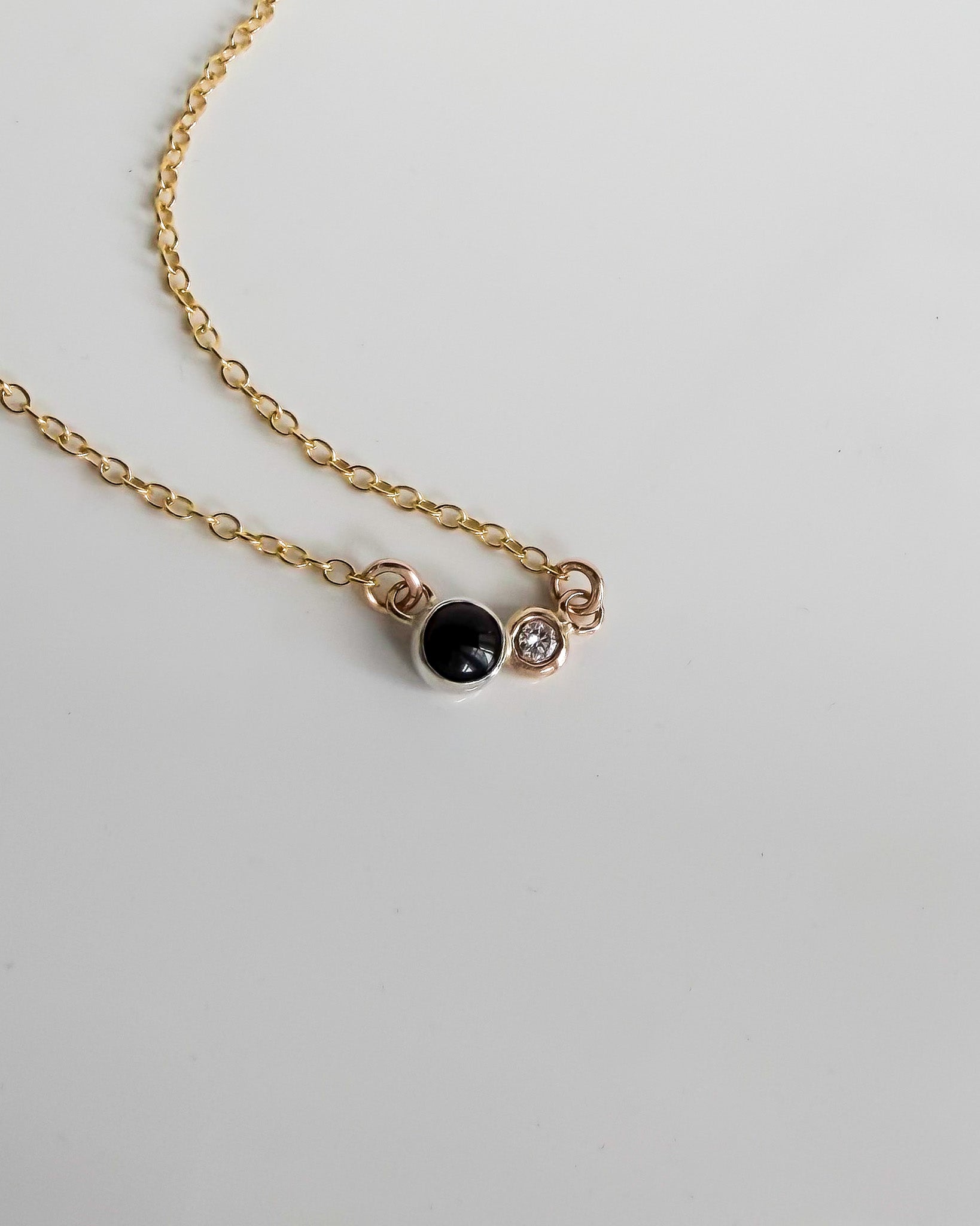 LUMINARY// shadow and light necklace