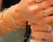 AXIS // diamond duo signet