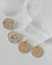 SAMPLE SALE ZODIAC STAMPED NECKLACE