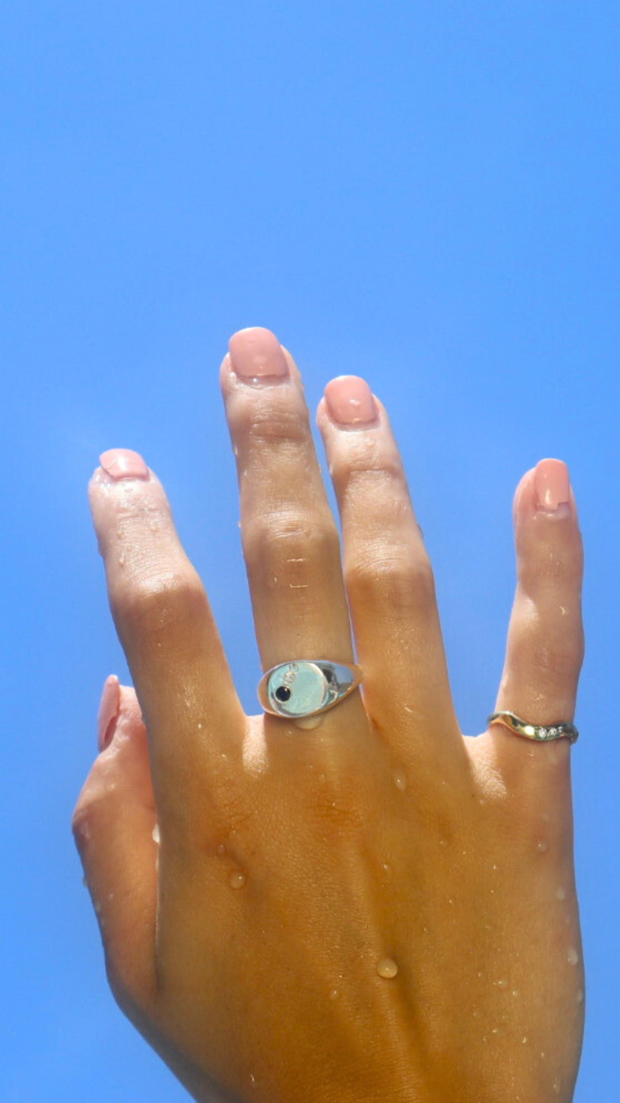 AXIS // diamond duo signet