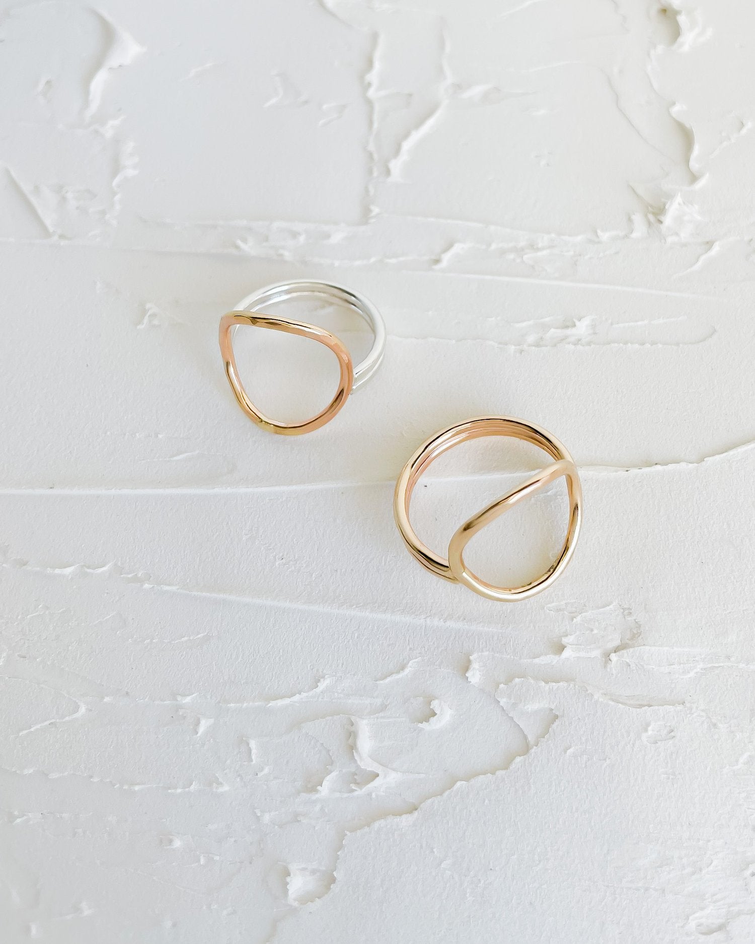 SUN & SELENE atlas rings 