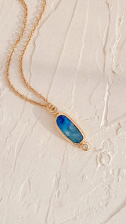 SUN & SELENE austrailian opal necklace