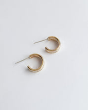 SUN & SELENE equator cuff hoop earrings