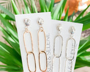 SUN & SELENE eudora link earrings