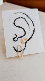 SUN & SELENE earring card