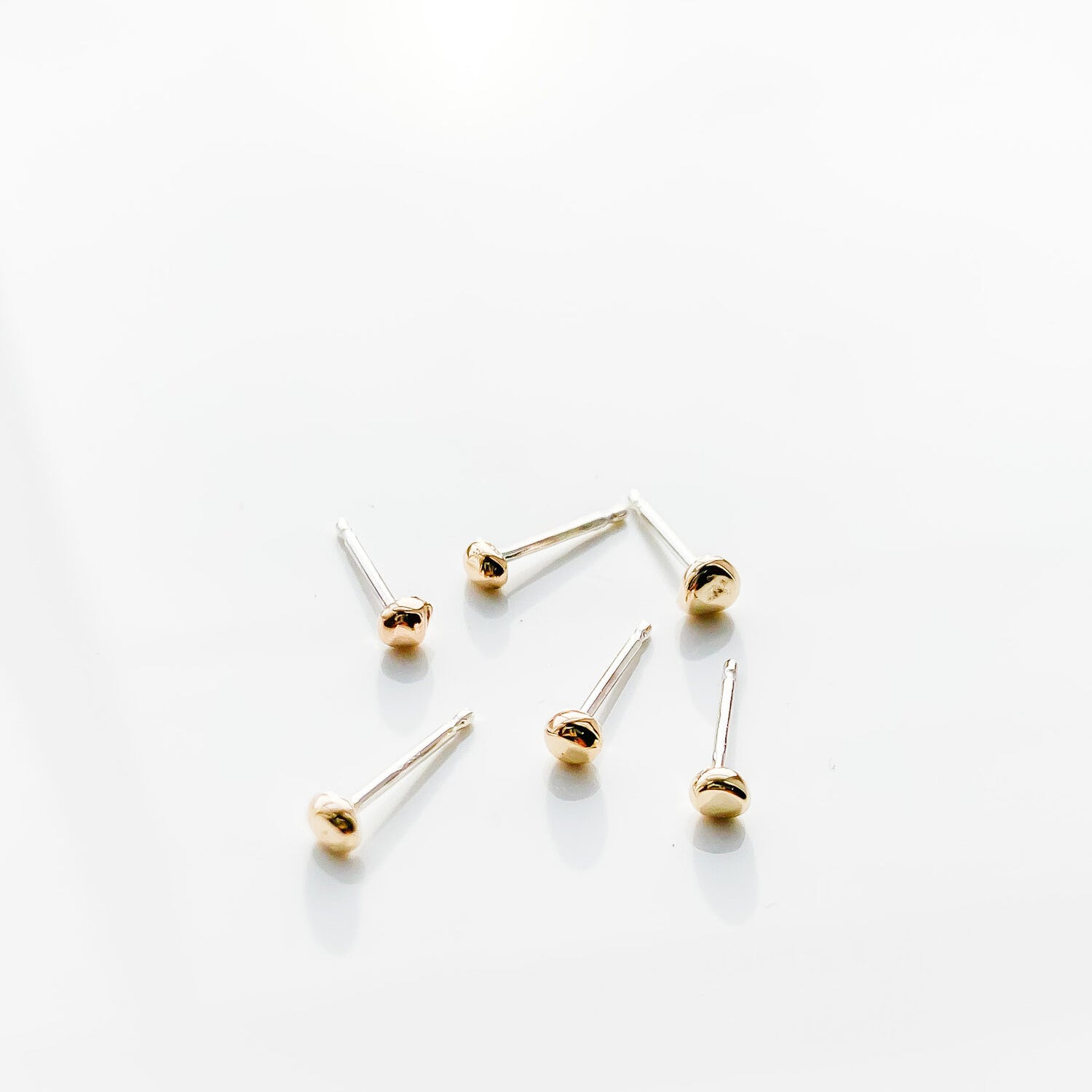 SUN & SELENE gaia goddess studs