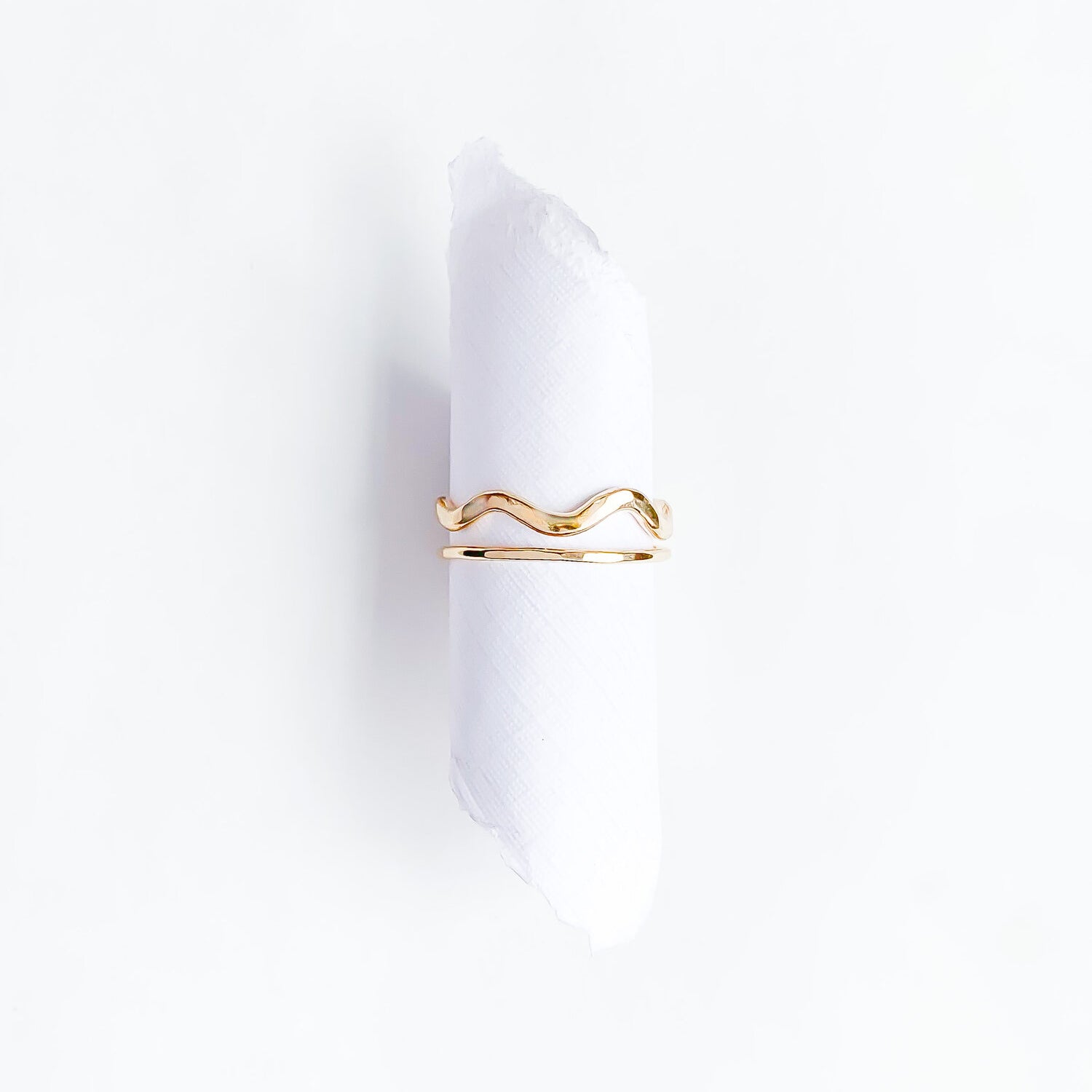 SUN & SELENE IRIS + HERA STACKING RINGS