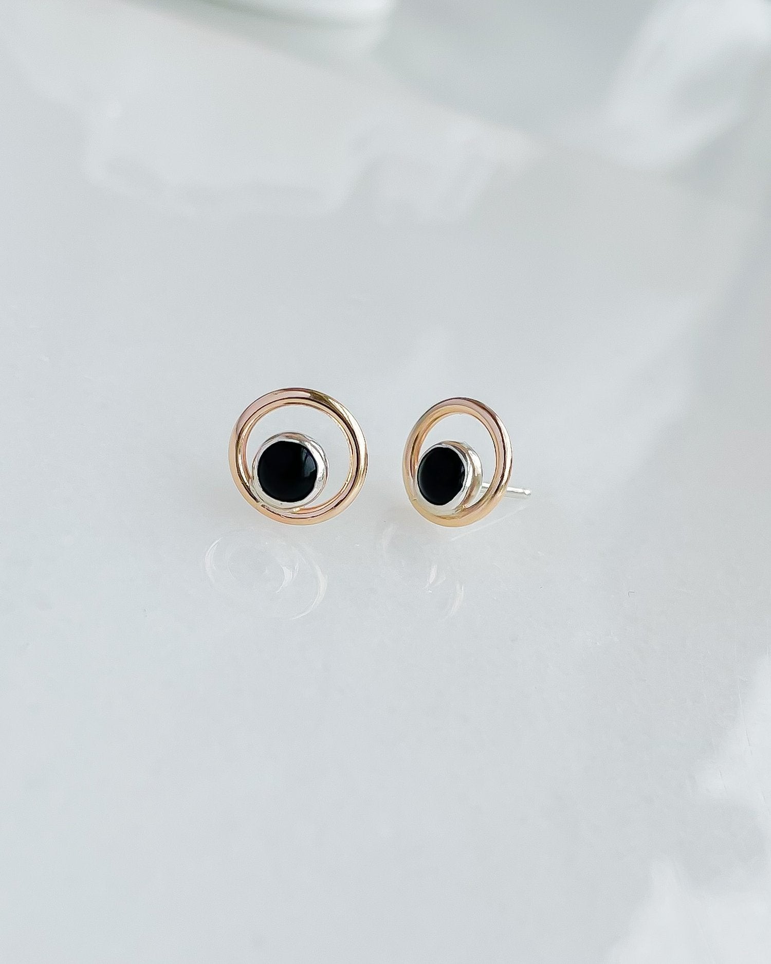 SUN&SELENE luna goddess of the moon studs