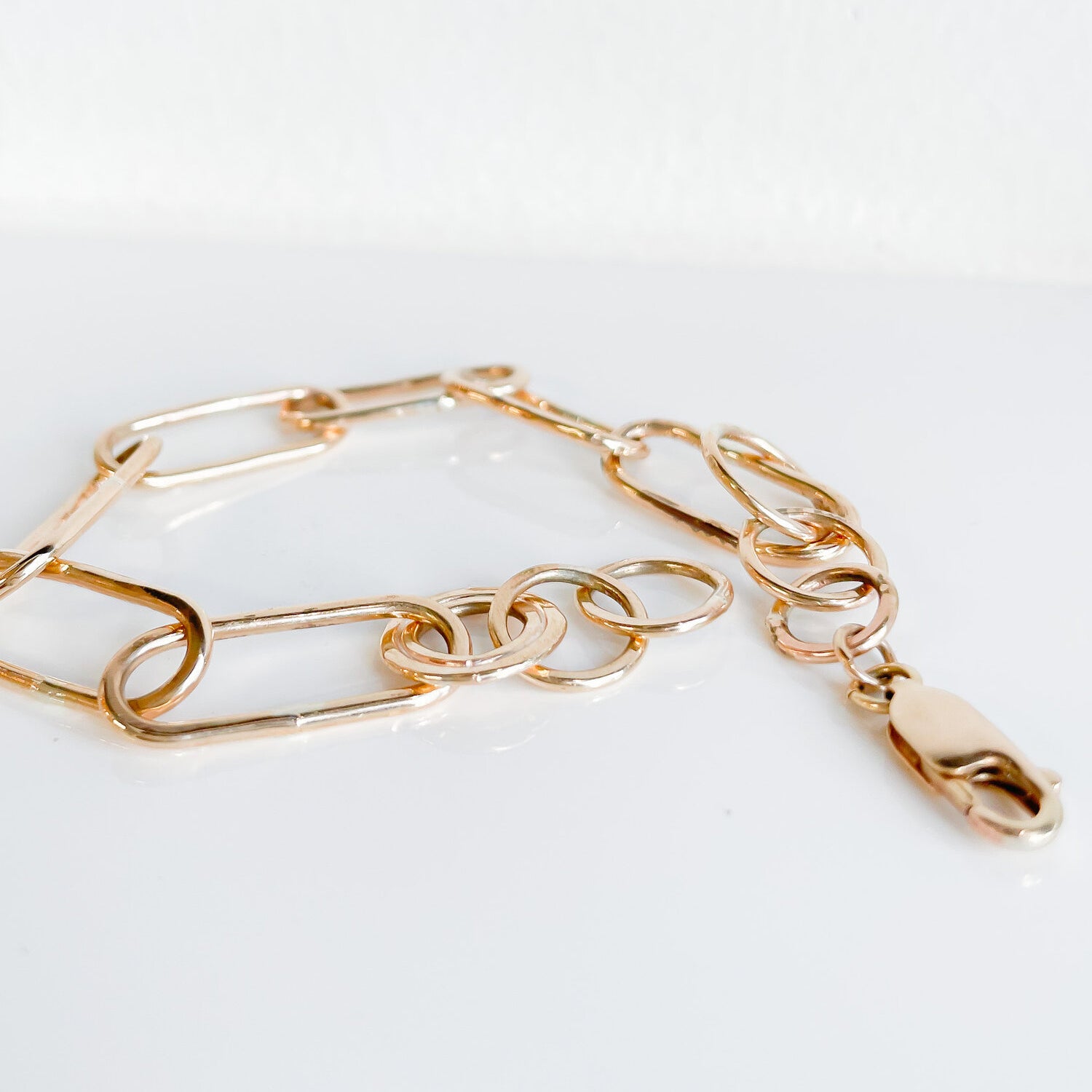 SUN & SELENE oval link bracelet 