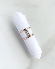 SUN & SELENE seshat goddess ring on form