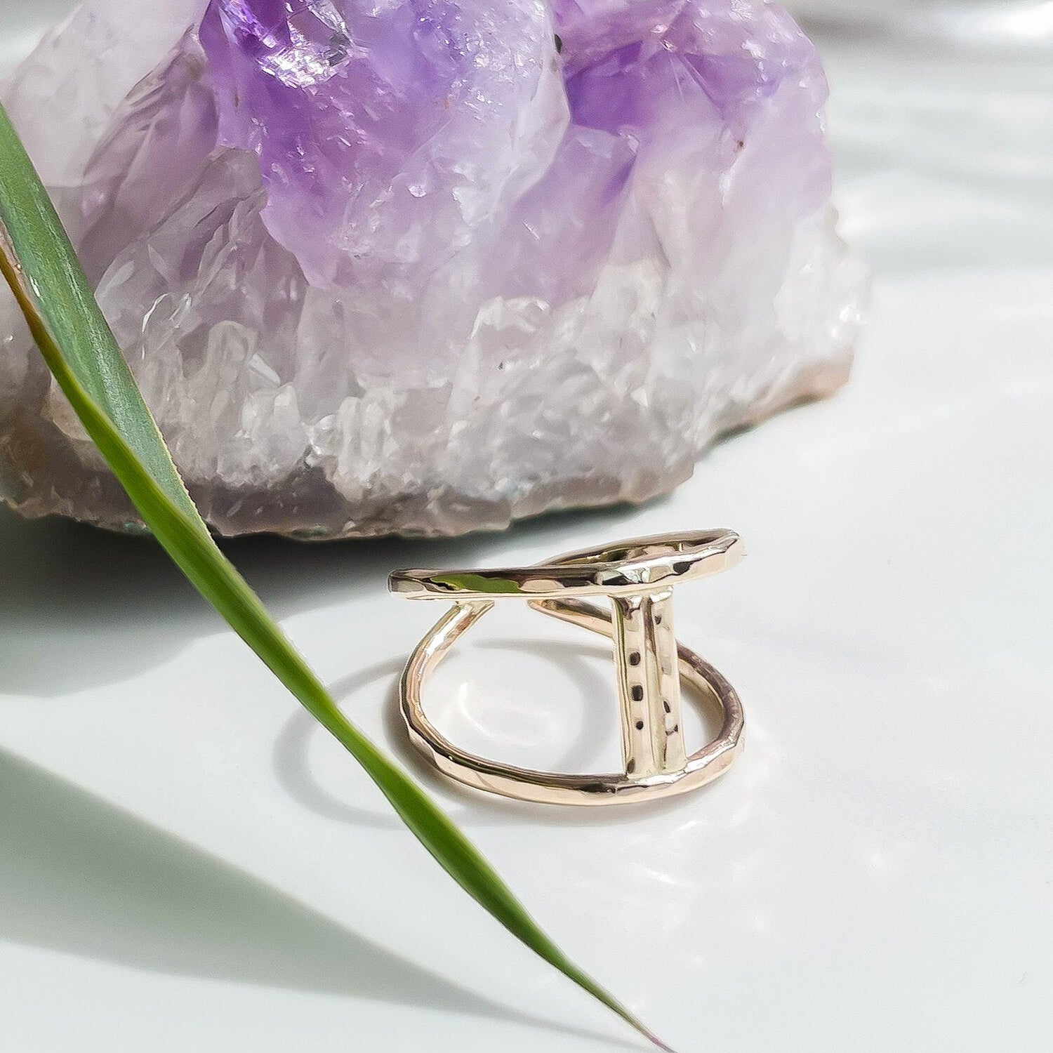 SUN & SELENE goddess seshat ring