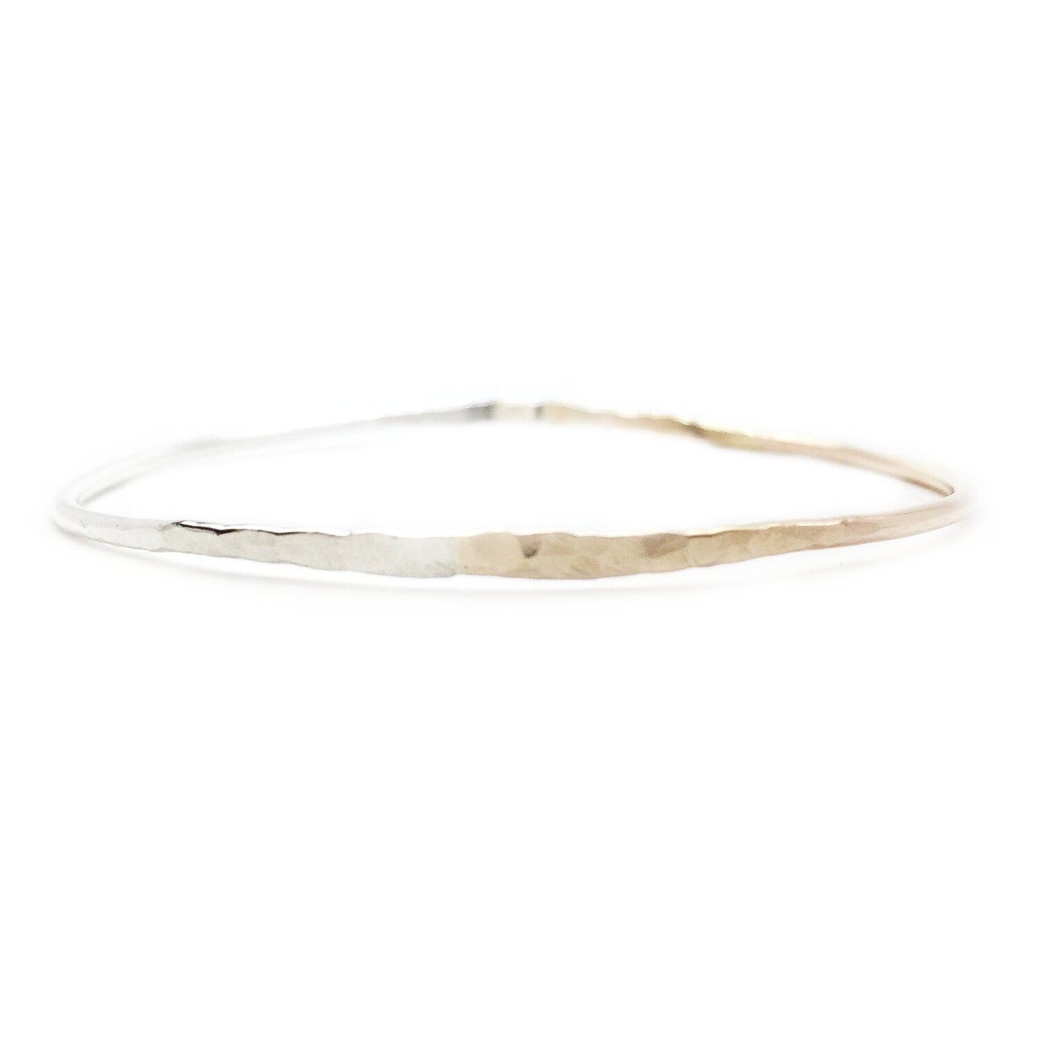SUN & SELENE two tone bangle