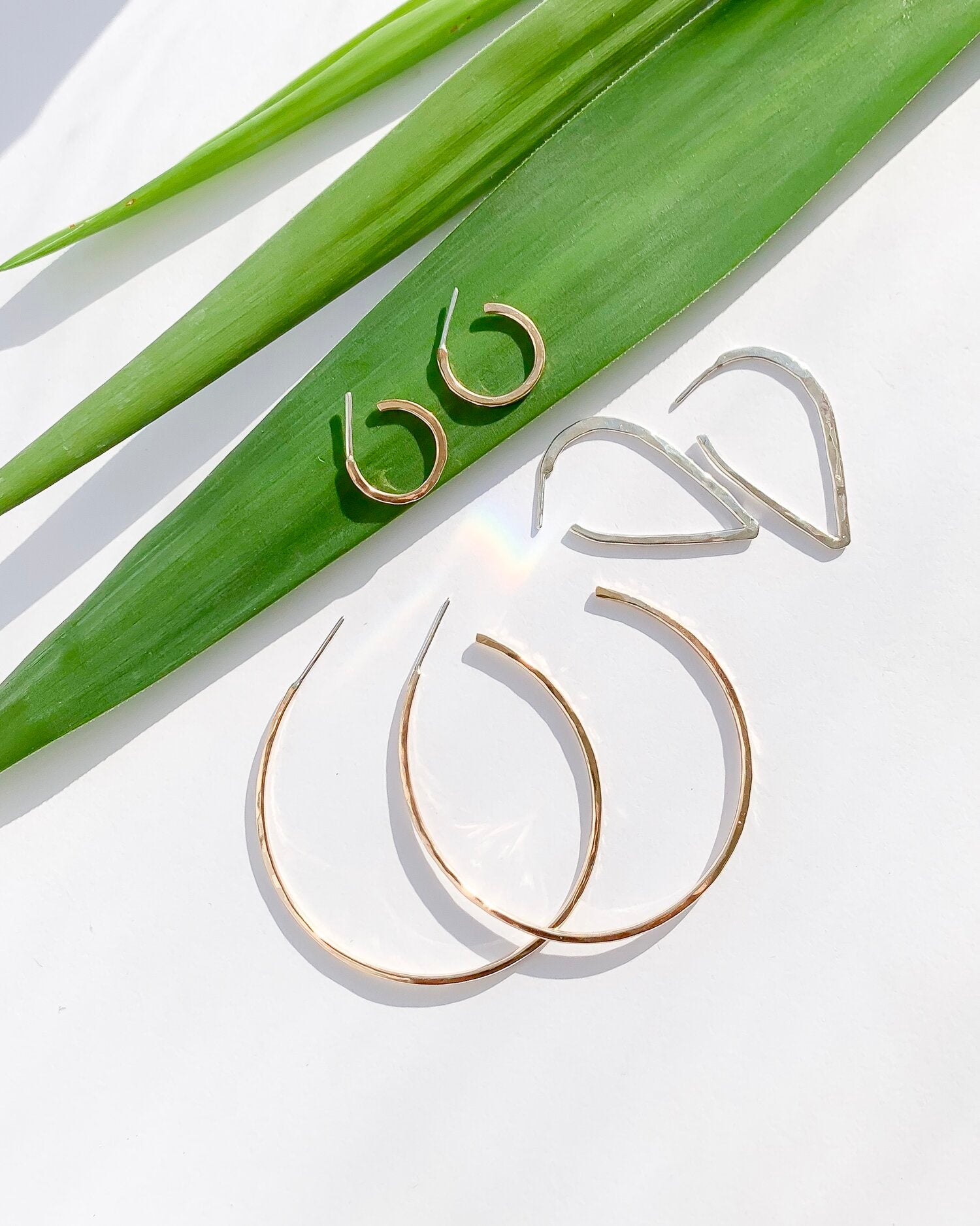 SUN & SELENE hoop collection