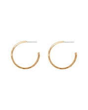 SUN & SELENE gold fill hoops