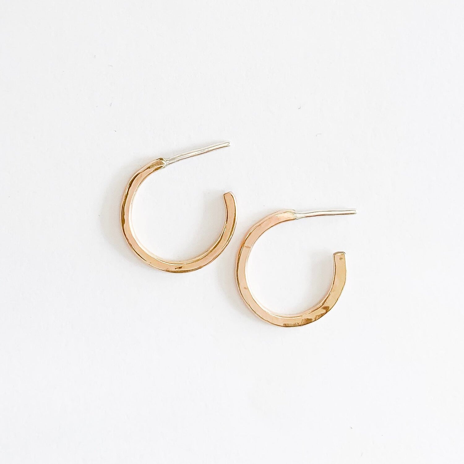 SUN & SELENE mini gold hoops