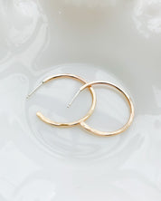 SUN & SELENE small naked hoops