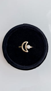 SUN & SELENE to the moon + back ring 