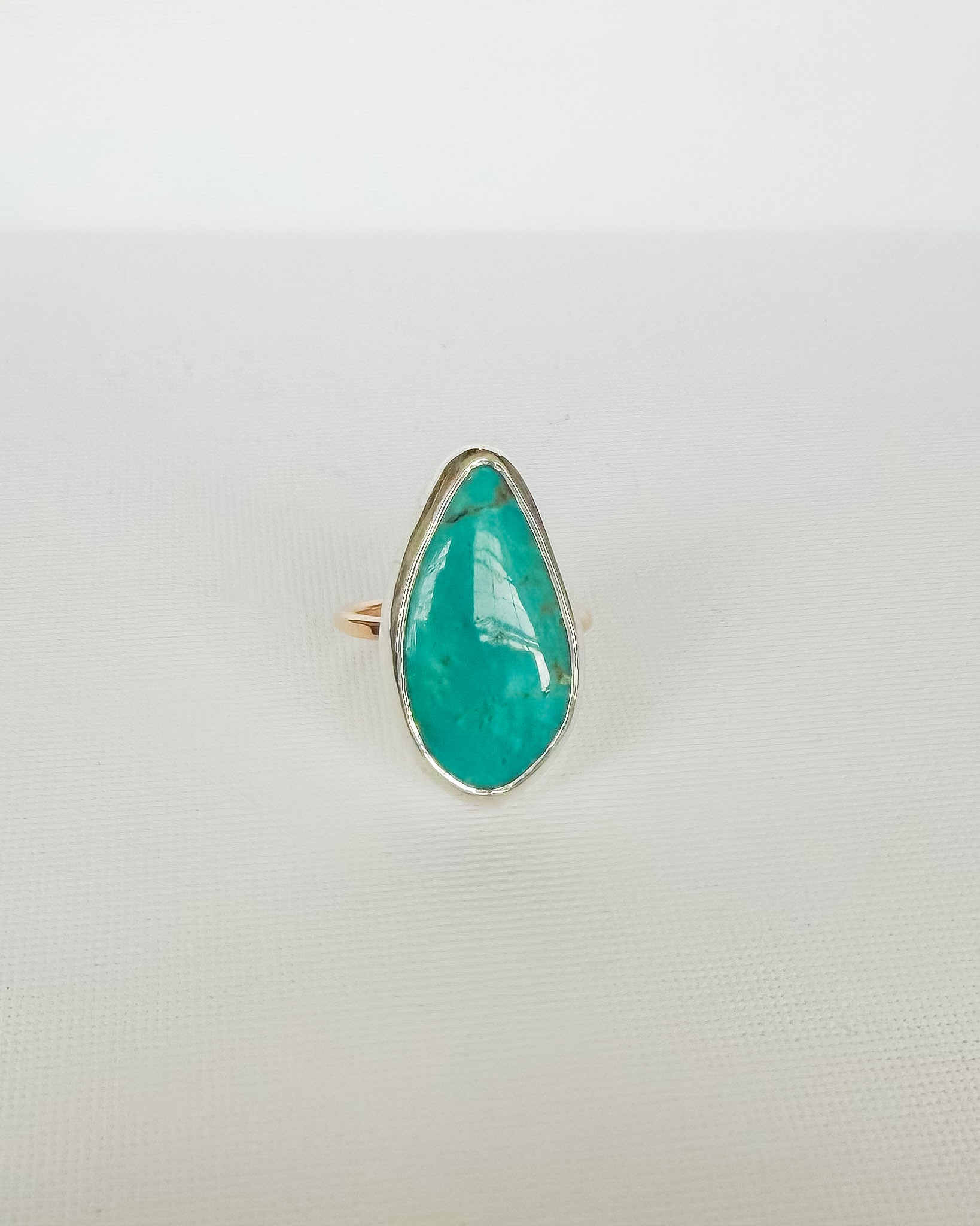 AMULET RING// turquoise