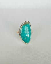 AMULET RING// turquoise